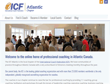 Tablet Screenshot of icfatlantic.com